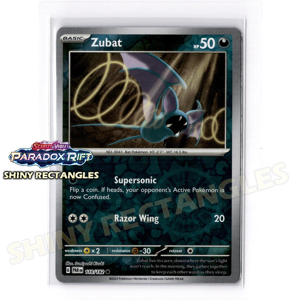 110/182 - Zubat - Reverse Holo