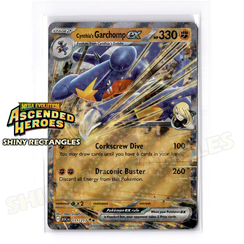 111/217 - Cynthia's Garchomp EX - Holofoil