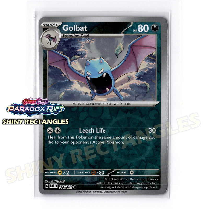 111/182 - Golbat - Reverse Holo