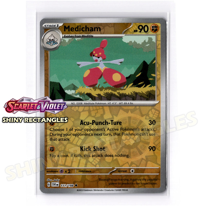 111/198 - Medicham - Reverse Holo