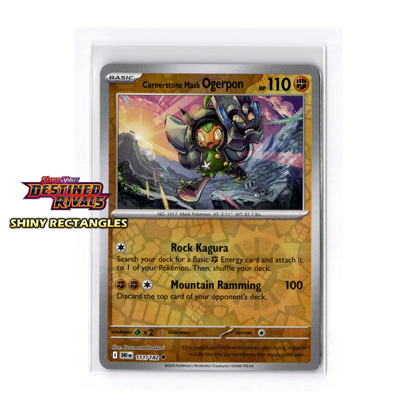 111/182 - Cornerstone Mask Ogerpon - Reverse Holo