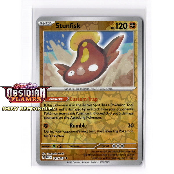 112/197 - Stunfisk - Reverse Holo