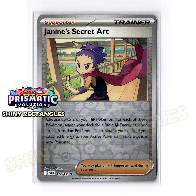112/131 - Janine's Secret Art - Reverse Holo