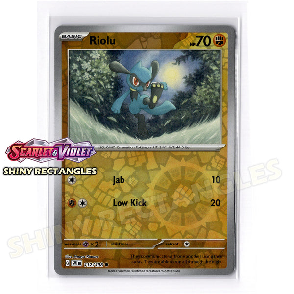 112/198 - Riolu - Reverse Holo
