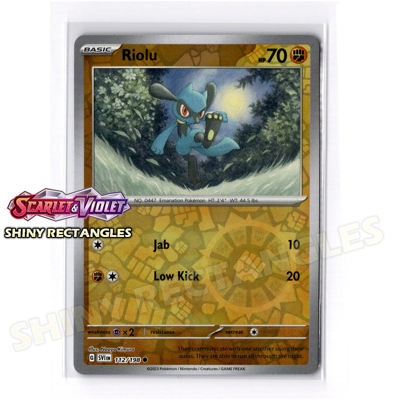 112/198 - Riolu - Reverse Holo