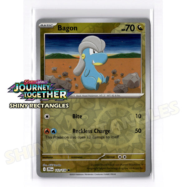 112/159 - Bagon - Reverse Holo
