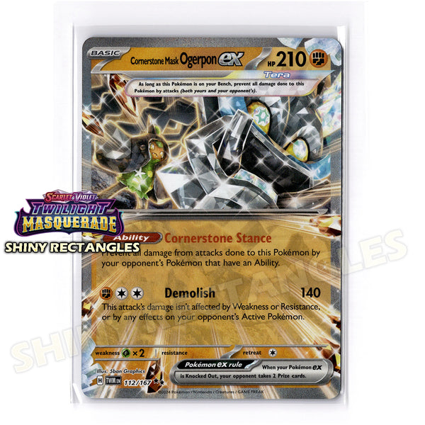112/167 - Cornerstone Mask Ogerpon EX - Holofoil