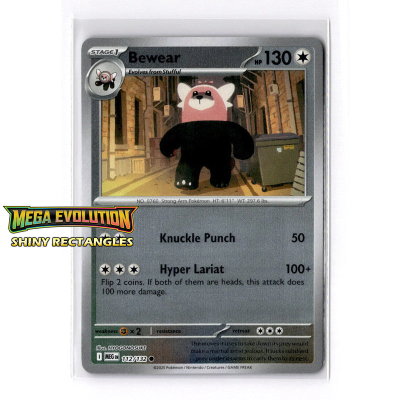 112/132 - Bewear - Reverse Holo