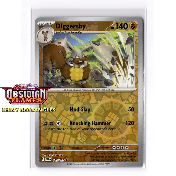 113/197 - Diggersby - Reverse Holo
