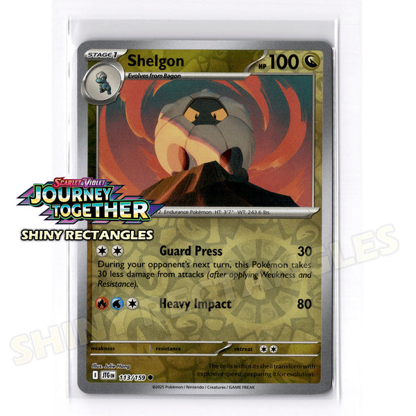113/159 - Shelgon - Reverse Holo