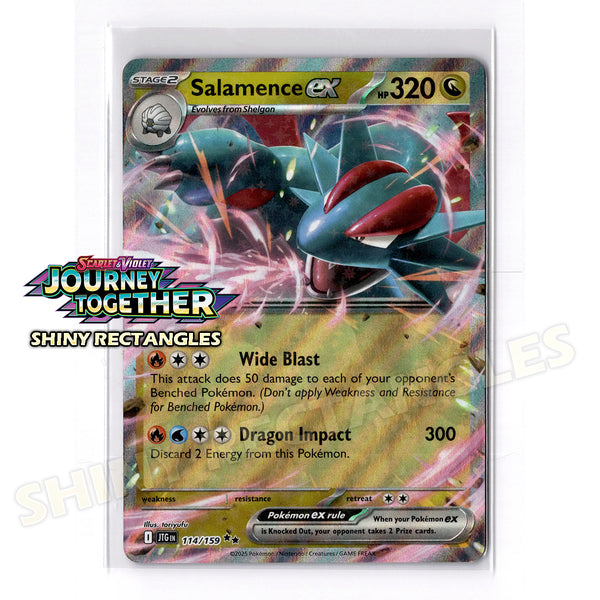 114/159 - Salamence EX - Holofoil