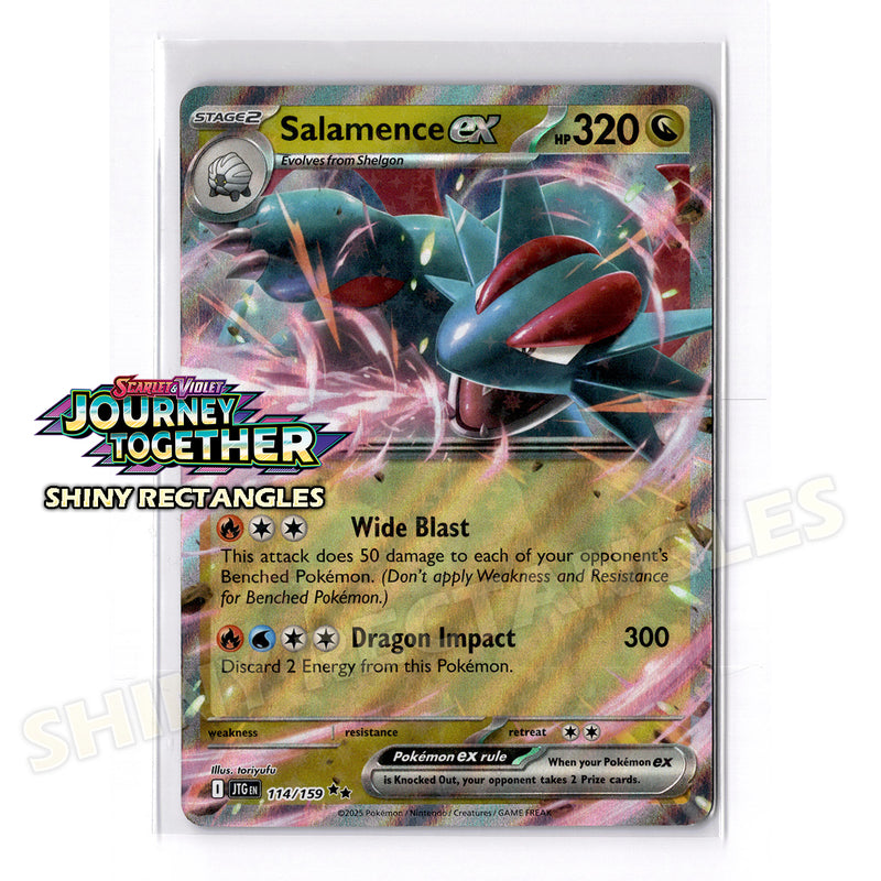 114/159 - Salamence EX - Holofoil