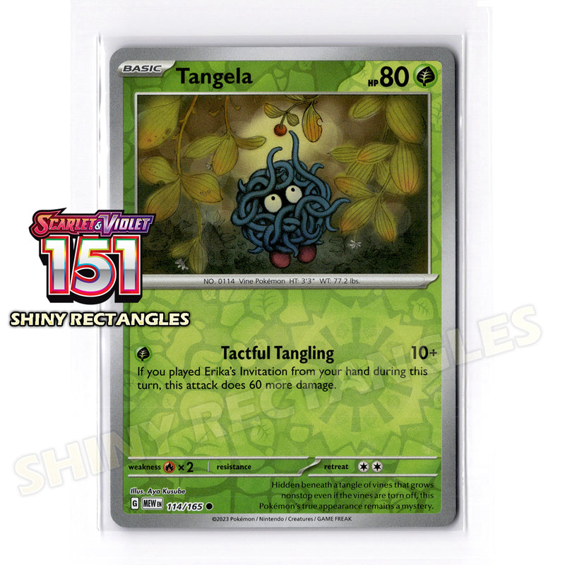 114/165 - Tangela - Reverse Holo