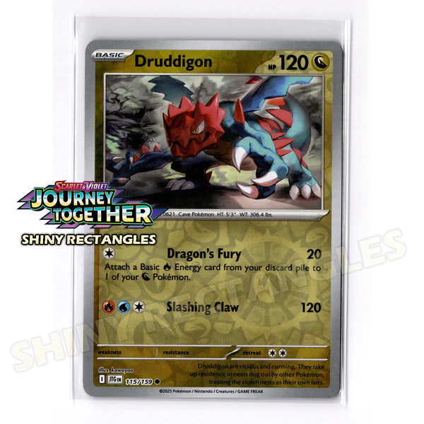 115/159 - Druddigon - Reverse Holo