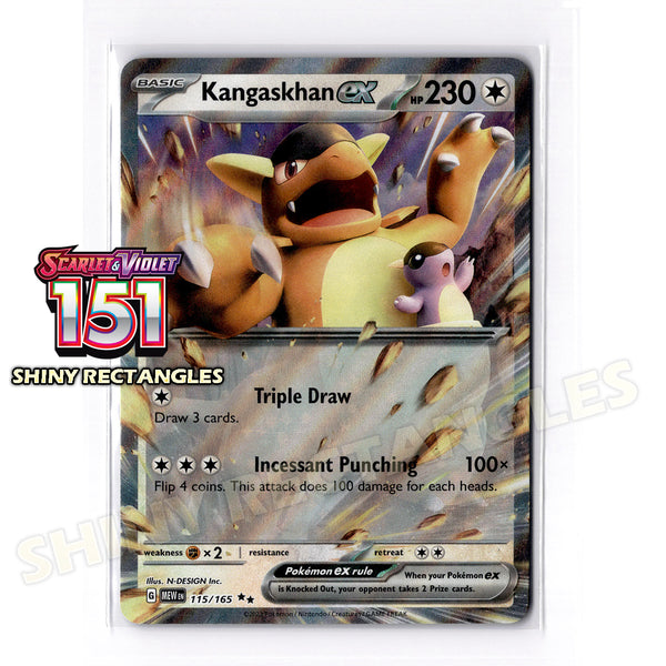 115/165 - Kangaskhan EX - Holofoil