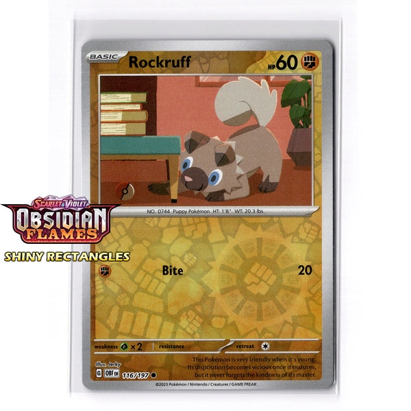 116/197 - Rockruff - Reverse Holo