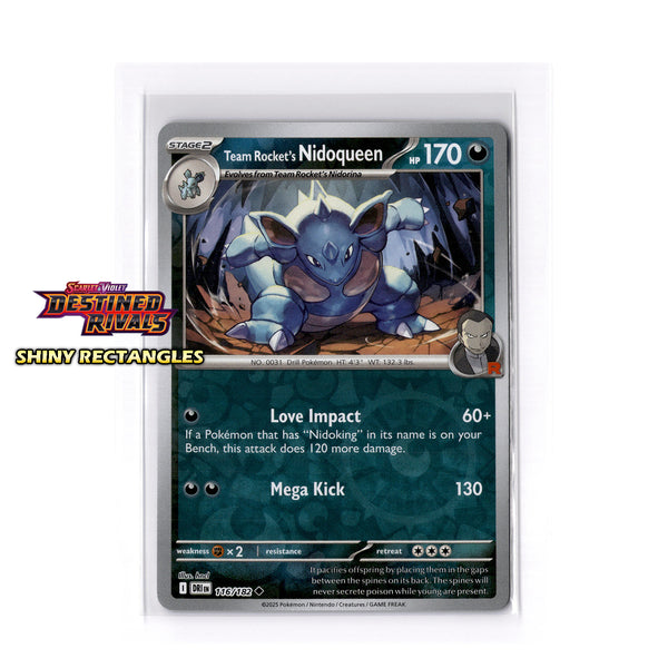 116/182 - Team Rocket's Nidoqueen - Reverse Holo