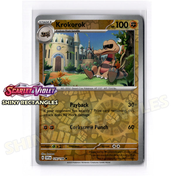 116/198 - Krokorok - Reverse Holo