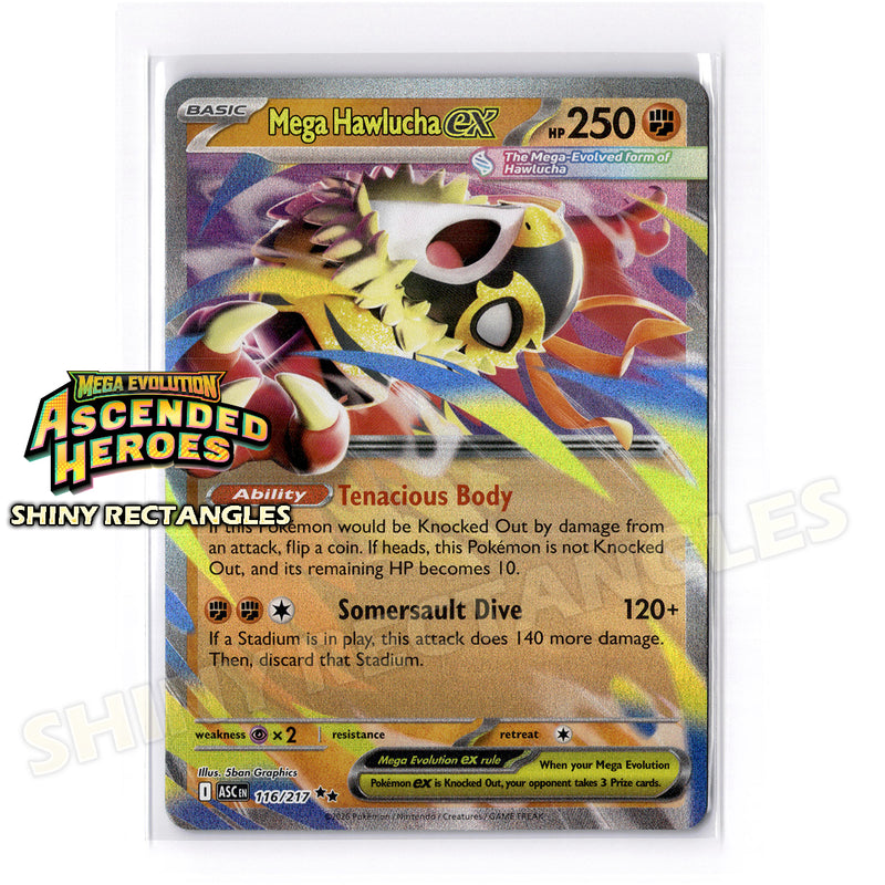 116/217 - Mega Hawlucha EX - Holofoil
