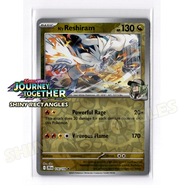 116/159 - N's Reshiram - Reverse Holo