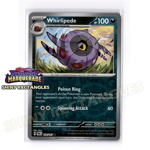 116/167 - Whirlipede - Reverse Holo