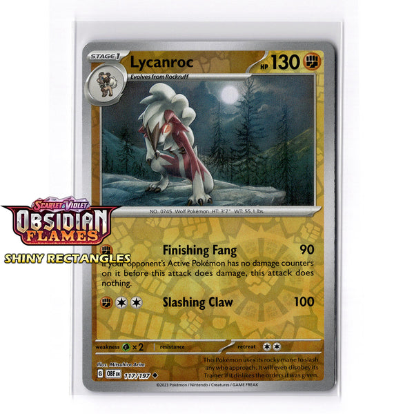 117/197 - Lycanroc - Reverse Holo
