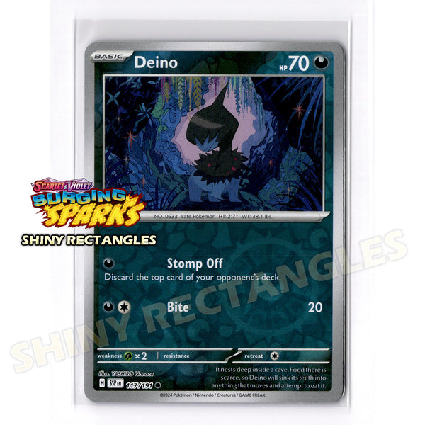 117/191 - Deino - Reverse Holo