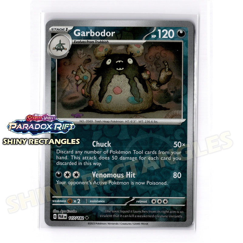117/182 - Garbodor - Reverse Holo