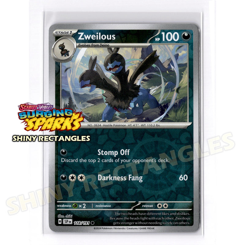 118/191 - Zweilous - Reverse Holo