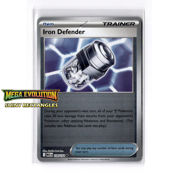 118/132 - Iron Defender - Reverse Holo
