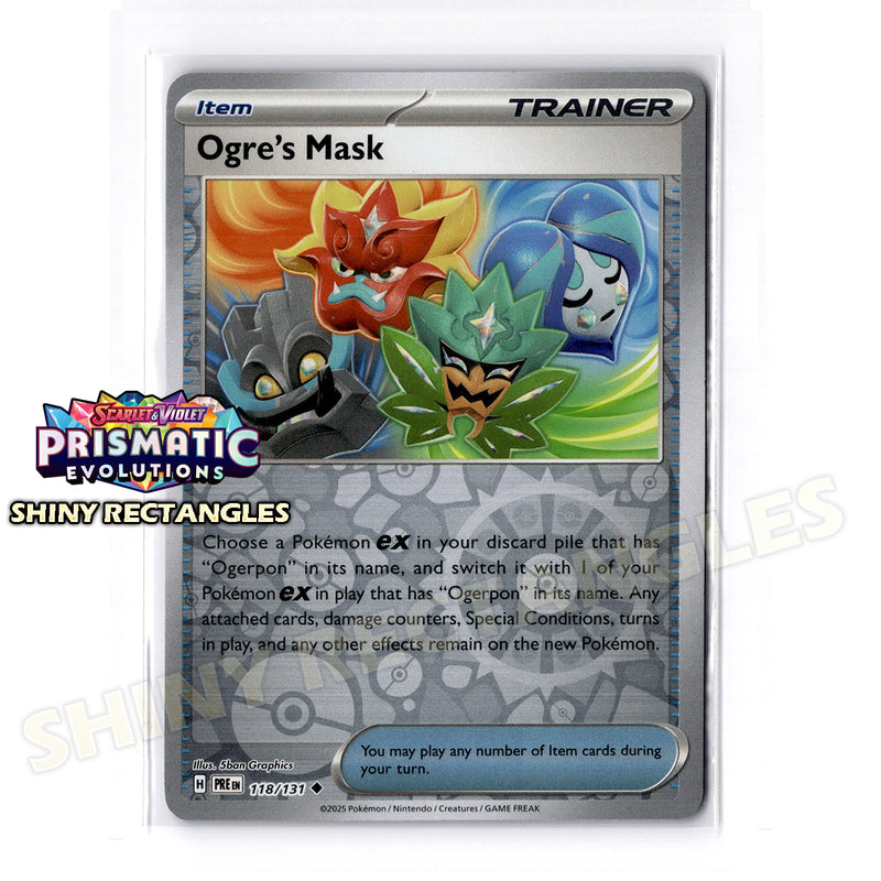 118/131 - Ogre's Mask - Reverse Holo