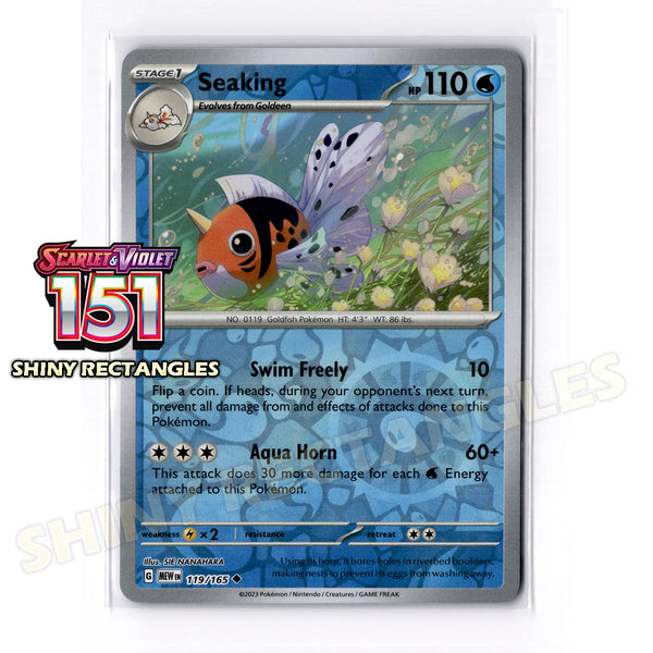 119/165 - Seaking - Reverse Holo