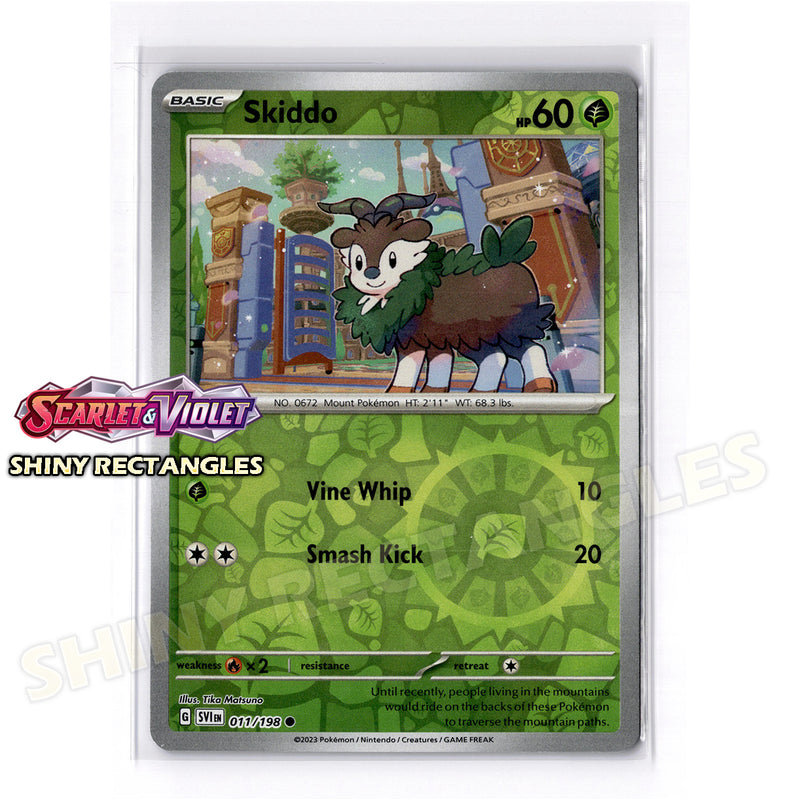 011/198 - Skiddo - Reverse Holo