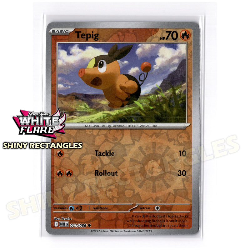 011/086 - Tepig - Reverse Holo