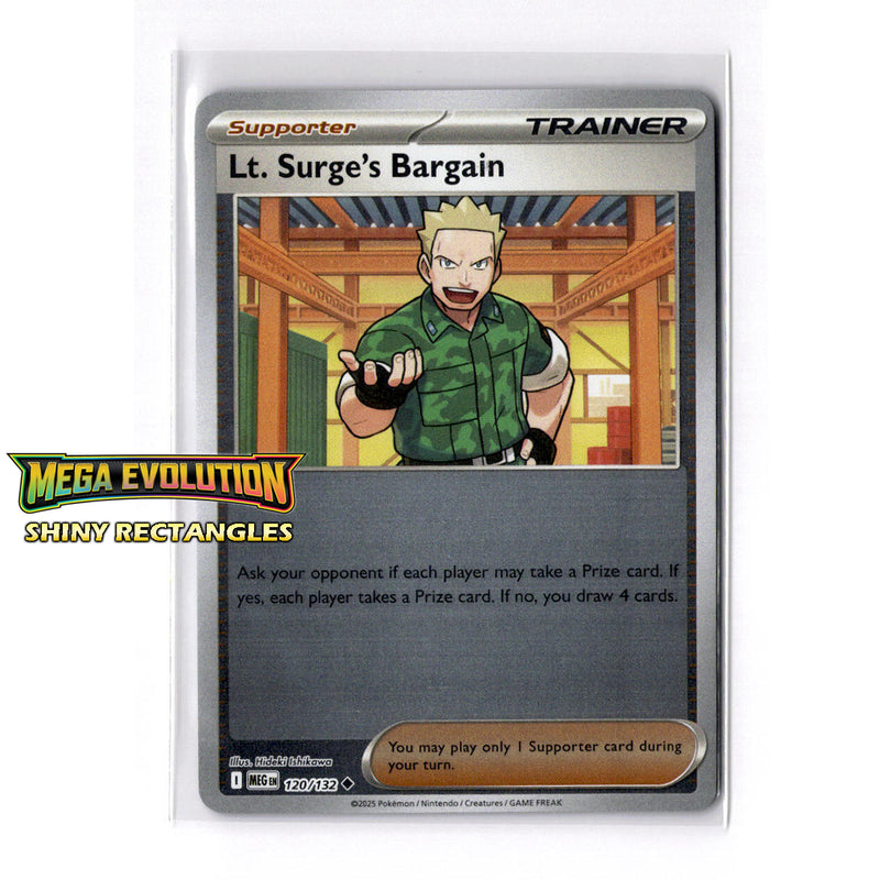 120/132 - Lt. Surge's Bargain - Reverse Holo