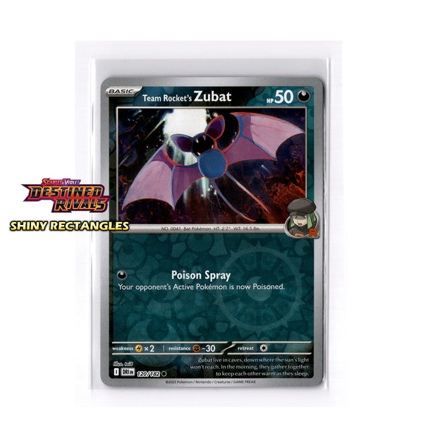 120/182 - Team Rocket's Zubat - Reverse Holo