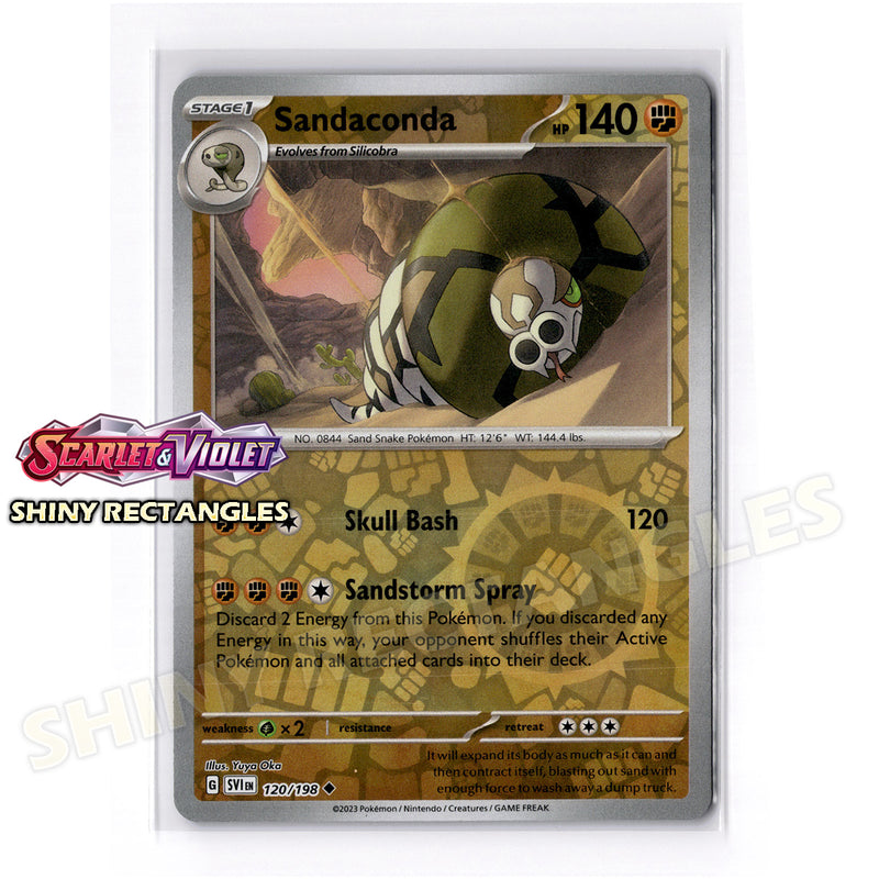 120/198 - Sandaconda - Reverse Holo