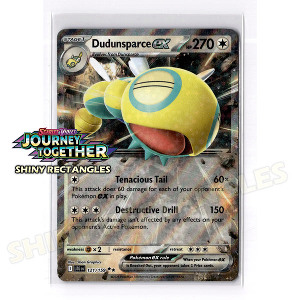 121/159 - Dudunsparce EX - Holofoil