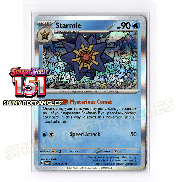 121/165 - Starmie - Holofoil