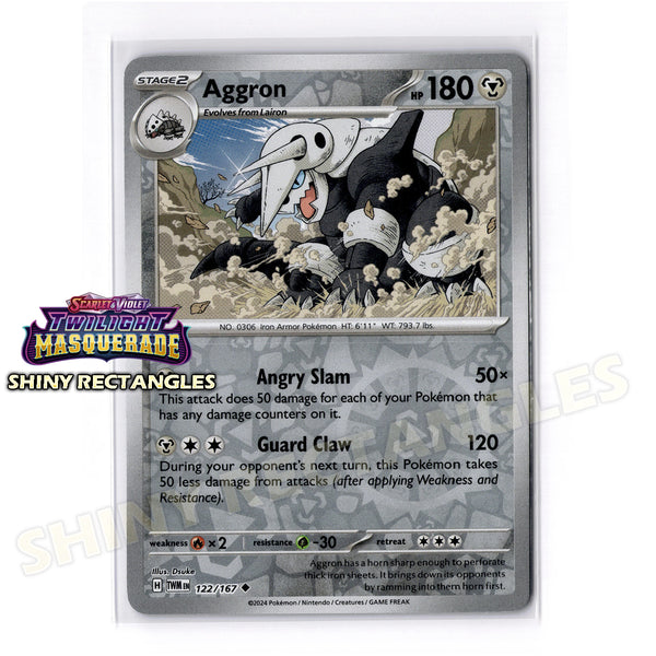 122/167 - Aggron - Reverse Holo