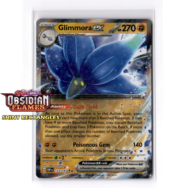 123/197 - Glimmora ex - Holofoil