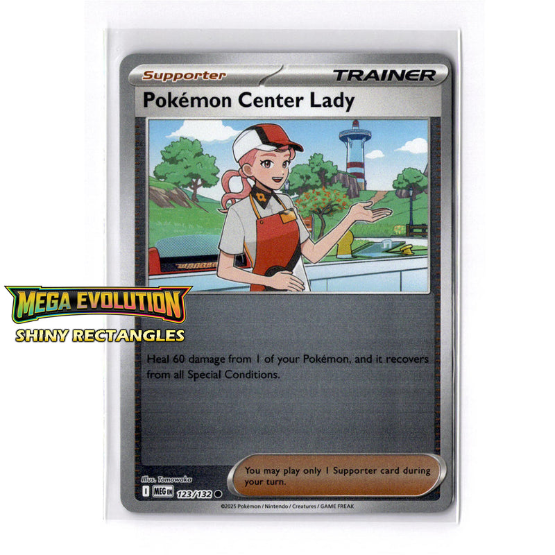 123/132 - Pokemon Center Lady - Reverse Holo