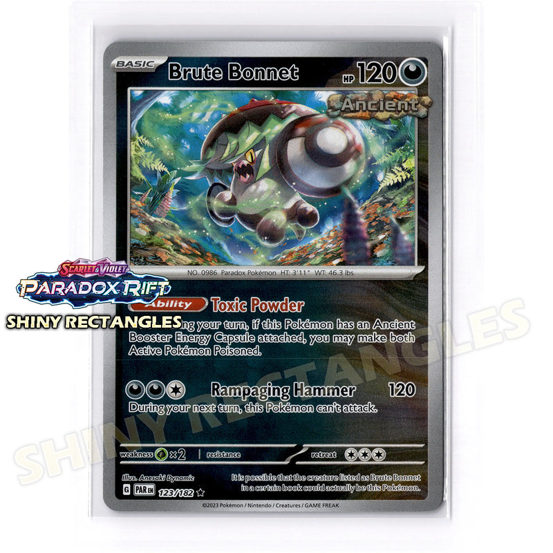 123/182 - Brute Bonnet - Reverse Holo