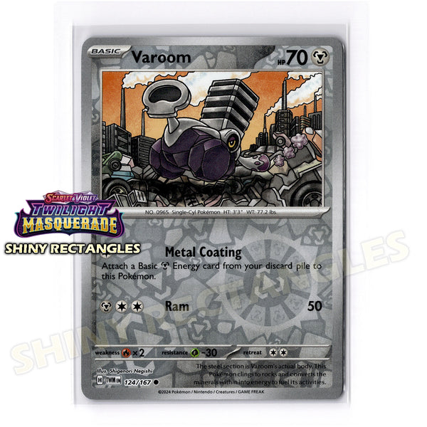 124/167 - Varoom - Reverse Holo