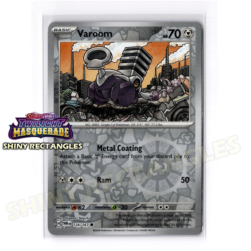 124/167 - Varoom - Reverse Holo