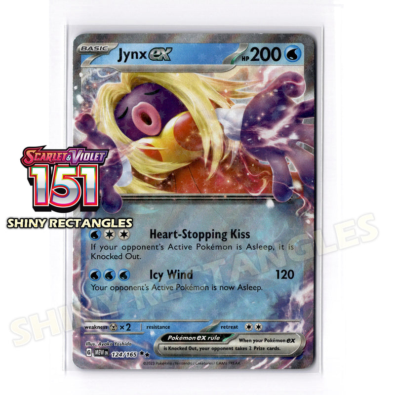 124/165 - Jynx EX - Holofoil