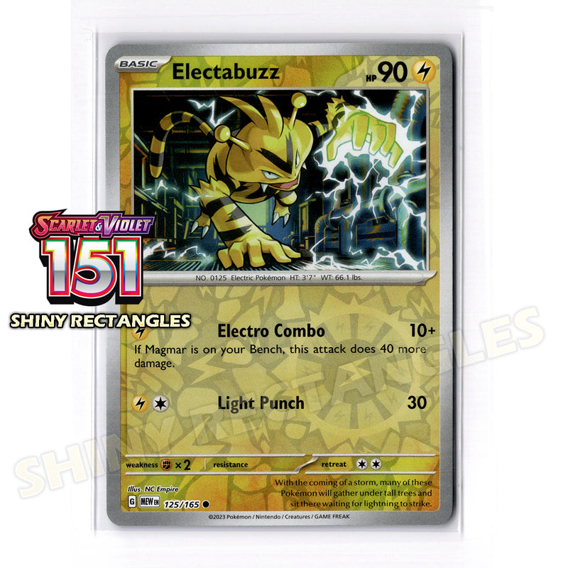 125/165 - Electabuzz - Reverse Holo