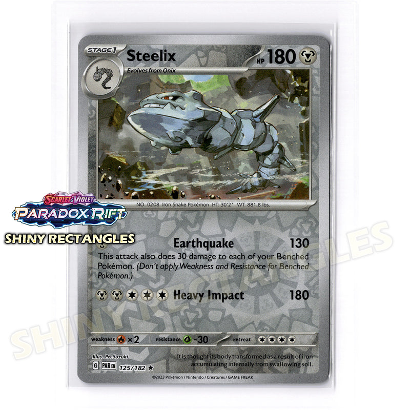 125/182 - Steelix - Reverse Holo