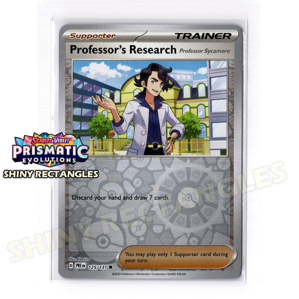 125/131 - Professor's Research - Reverse Holo