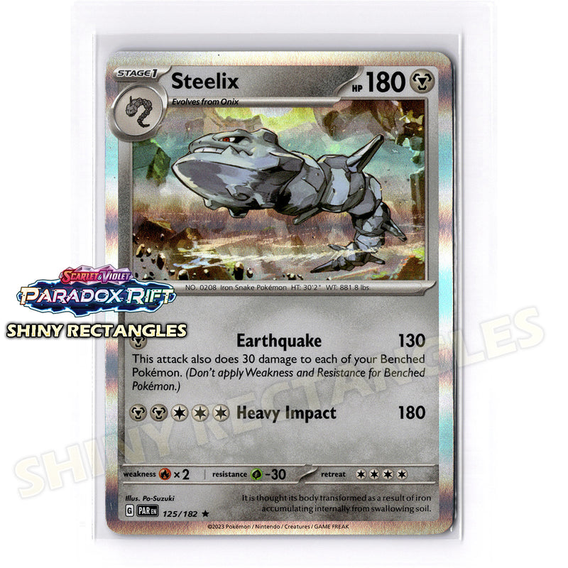 125/182 - Steelix - Holofoil